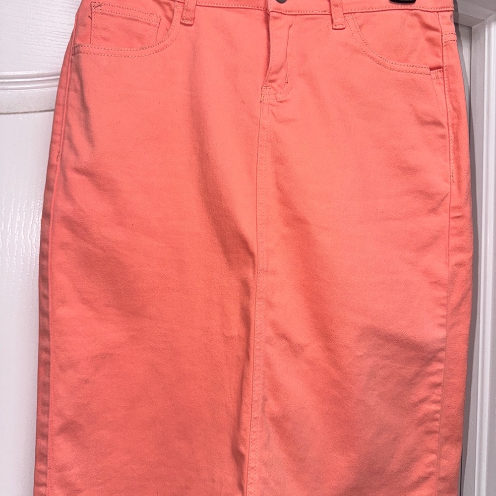 Coral Midi Skirt